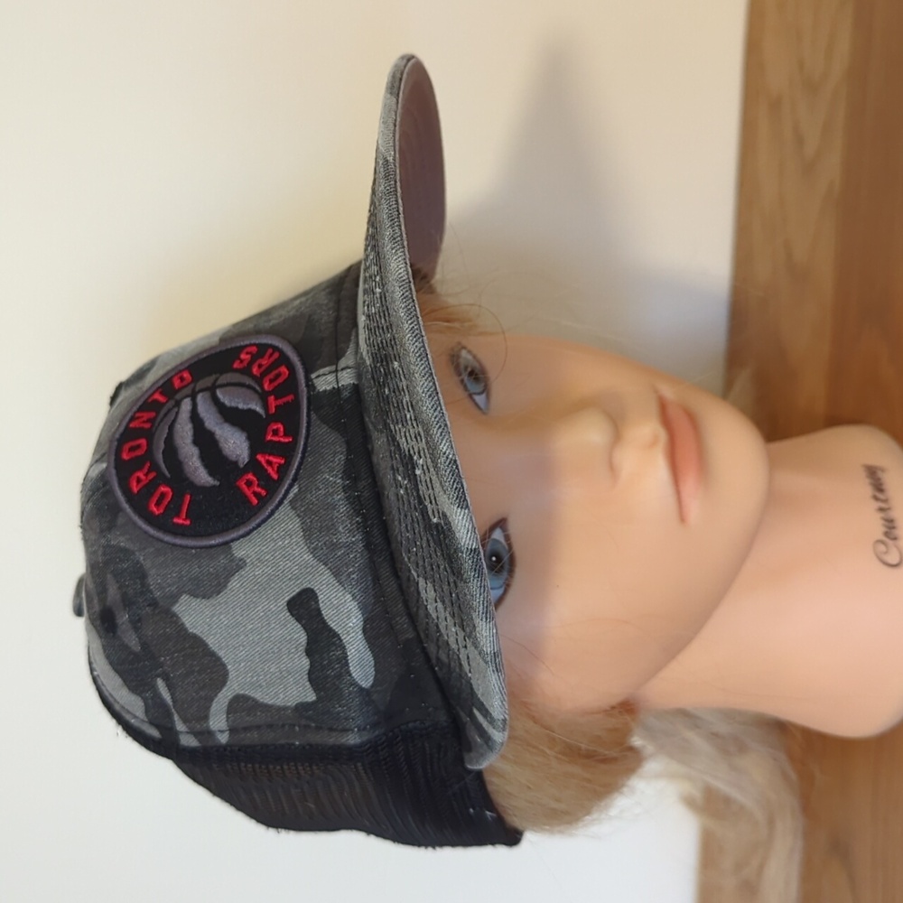 NBA Toronto Raptors Men's 9Fifty Snapback Cap, One Size, Black camoflage - Picture 6 of 6